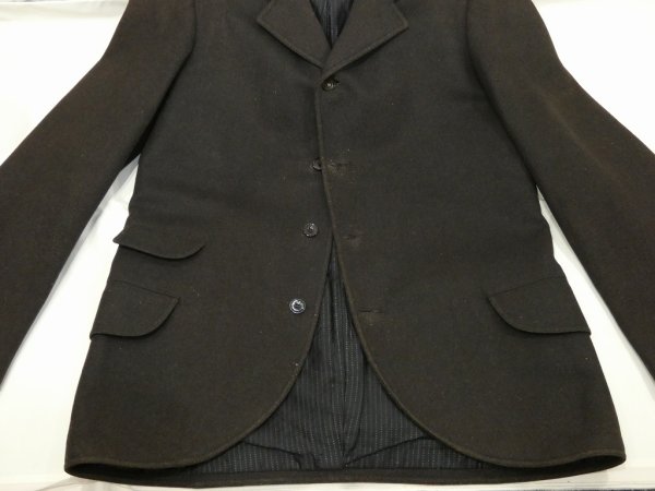 画像5: 10s 20s UNKNOWN BESPOKE WOOL SACK COAT  (5)