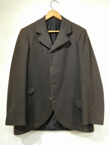 画像2: 10s 20s UNKNOWN BESPOKE WOOL SACK COAT  (2)