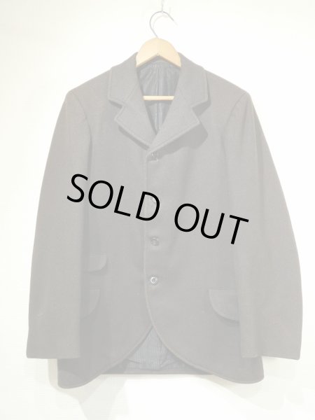 画像1: 10s 20s UNKNOWN BESPOKE WOOL SACK COAT  (1)