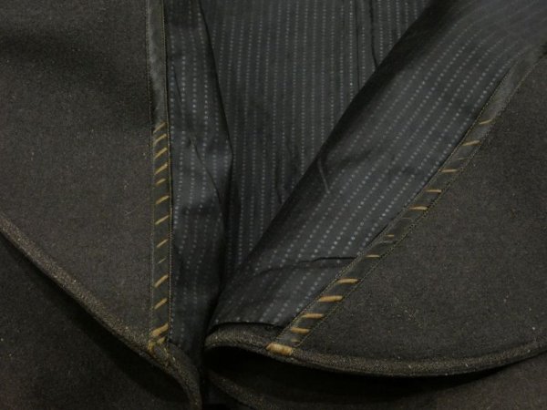 画像14: 10s 20s UNKNOWN BESPOKE WOOL SACK COAT  (14)