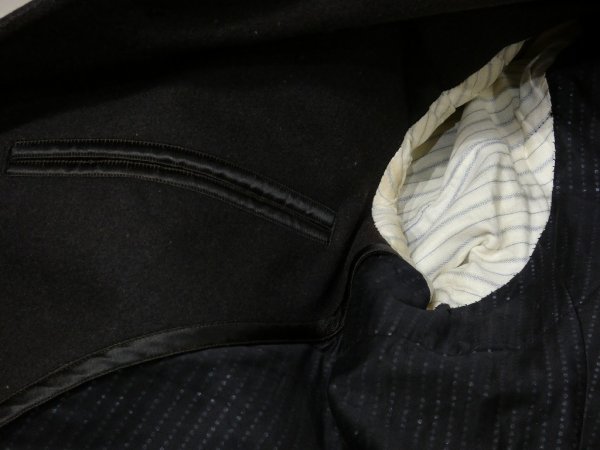 画像11: 10s 20s UNKNOWN BESPOKE WOOL SACK COAT  (11)