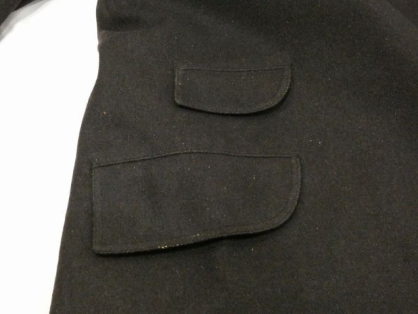画像6: 10s 20s UNKNOWN BESPOKE WOOL SACK COAT  (6)
