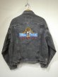 画像1: 80s 90s Levi's 70507-4858 YARN DYED BLACK DENIM JACKET GJ with DISNEY MGM STUDIOS PATCH MADE IN USA (1)