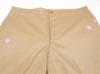 画像4: 40s US ARMY M-41 M-42 COTTON KHAKI CHINO TROUSERS PANTS 38×33 DEAD STOCK (4)