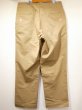 画像2: 40s US ARMY M-41 M-42 COTTON KHAKI CHINO TROUSERS PANTS 38×33 DEAD STOCK (2)