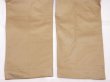 画像10: 40s US ARMY M-41 M-42 COTTON KHAKI CHINO TROUSERS PANTS 38×33 DEAD STOCK (10)