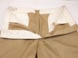 画像7: 40s US ARMY M-41 M-42 COTTON KHAKI CHINO TROUSERS PANTS 38×33 DEAD STOCK (7)