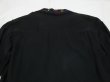 画像10: 50s Regent BLACK PLAIN SOLID LOOP COLLAR RAYON GABARDINE SHIRT with EMBROIDERED (10)