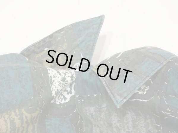 画像6: 60s Golden Arrow ABSTRACT ALL OVER PATTERN SQUARE SHIRT (6)