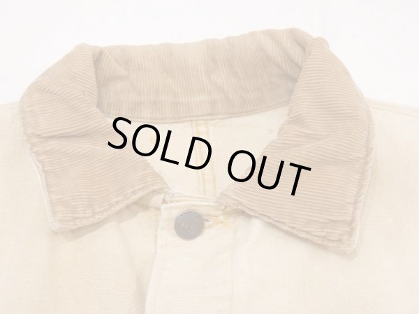 画像3: 50s 60s UNKNOWN DUCK RANCH LOGGER CHORE JACKET COVERALL (3)