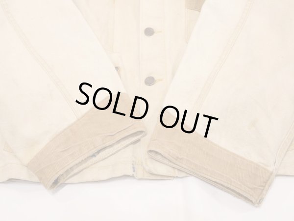 画像8: 50s 60s UNKNOWN DUCK RANCH LOGGER CHORE JACKET COVERALL (8)