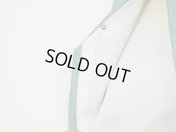 画像5: 50s UNKNOWN 4 EYES DRUNK MAN HAND PRINTED NECK TIE (5)