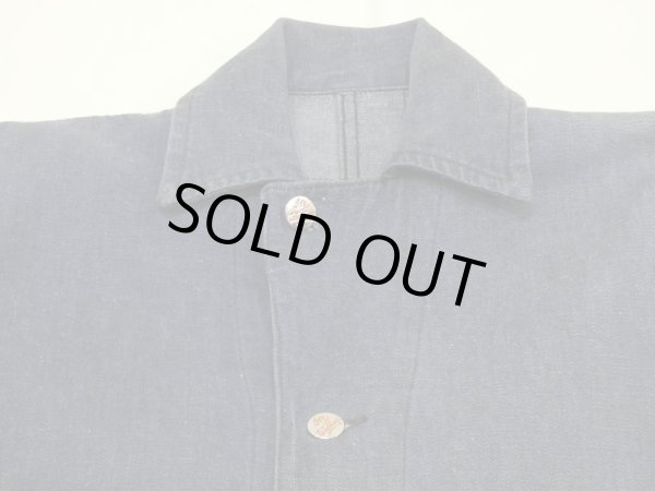 画像4: 50s It’s Walker's DENIM CHORE JACKET COVERALL (4)