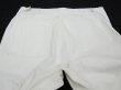 画像11: 60s US ARMY FOOD HANDLER'S WHITE COTTON DRILL TROUSERS PANTS DEAD STOCK (11)