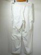 画像2: 60s US ARMY FOOD HANDLER'S WHITE COTTON DRILL TROUSERS PANTS DEAD STOCK (2)