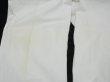 画像9: 60s US ARMY FOOD HANDLER'S WHITE COTTON DRILL TROUSERS PANTS DEAD STOCK (9)
