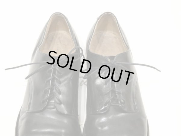画像8: 80s US NAVY USN OXFORD SERVICE SHOES 10 1/2 R  (8)