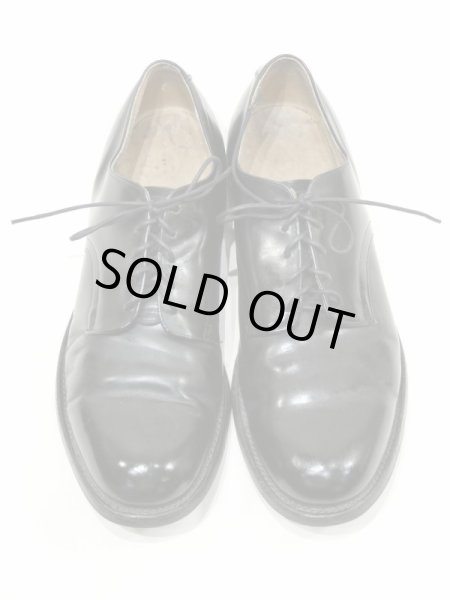 画像1: 80s US NAVY USN OXFORD SERVICE SHOES 10 1/2 R  (1)