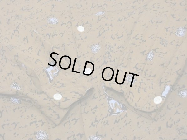 画像11: 50s MW BRENT ALL OVER PATTERN RAYON OPEN COLLAR SHIRT (11)