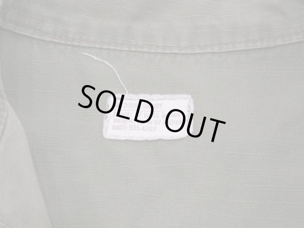 画像3: 70s US ARMY RIP STOP JUNGLE FATIGUE JACKET 5th TYPE M-S (3)