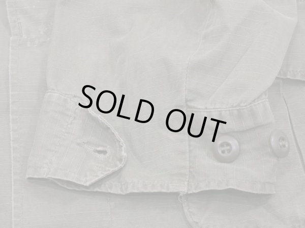 画像10: 70s US ARMY RIP STOP JUNGLE FATIGUE JACKET 5th TYPE M-S (10)