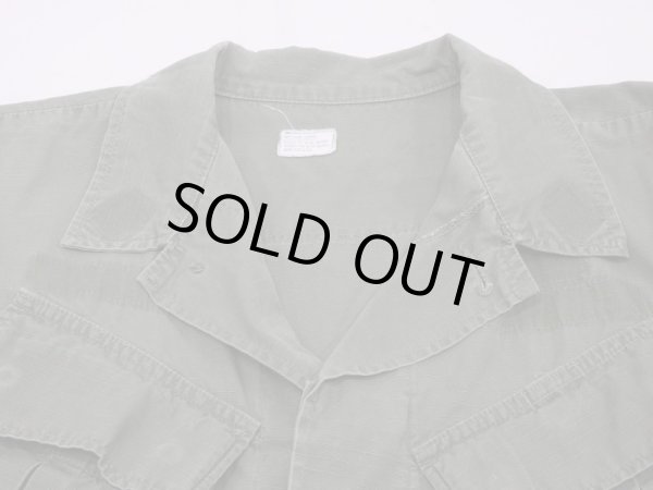 画像5: 70s US ARMY RIP STOP JUNGLE FATIGUE JACKET 5th TYPE M-S (5)