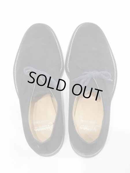 画像2: 50s Jarman BLUE SUEDE LEATHER SHOES (2)