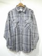 画像1: 80s 90s Carhartt GRAY PLAID HEAVY FLANNEL SHIRT MADE IN USA ？ (1)