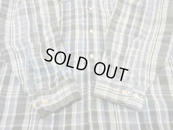 画像9: 80s 90s Carhartt GRAY PLAID HEAVY FLANNEL SHIRT MADE IN USA ？ (9)