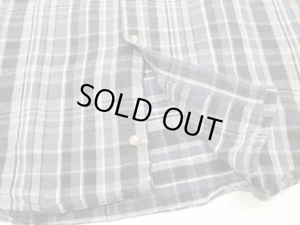 画像8: 80s 90s Carhartt GRAY PLAID HEAVY FLANNEL SHIRT MADE IN USA ？ (8)
