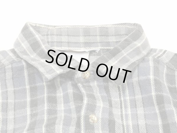 画像4: 80s 90s Carhartt GRAY PLAID HEAVY FLANNEL SHIRT MADE IN USA ？ (4)