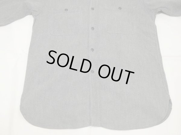 画像5: 50s BIG CHIEF SALT&PEPPER BLACK CHAMBRAY SHIRT (5)