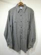 画像1: 50s BIG CHIEF SALT&PAPER BLACK CHAMBRAY SHIRT (1)