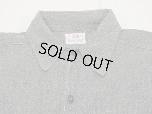 画像4: 50s BIG CHIEF SALT&PEPPER BLACK CHAMBRAY SHIRT (4)