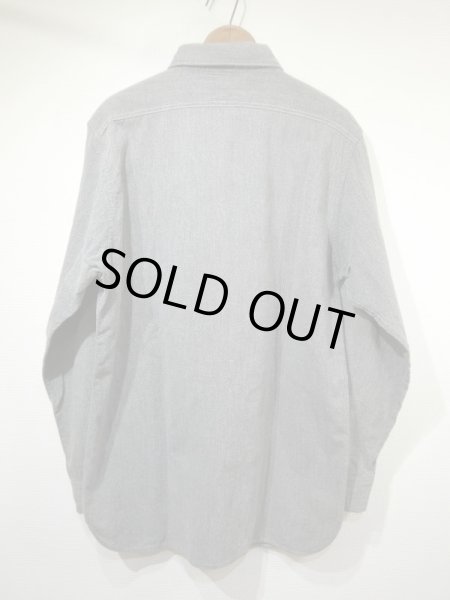 画像2: 50s BIG CHIEF SALT&PEPPER BLACK CHAMBRAY SHIRT (2)