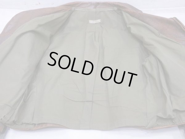 画像10: 40s SPORT TOGS ？PONY HORSE HIDE D STITCH LEATHER SPORTS JACKET (10)