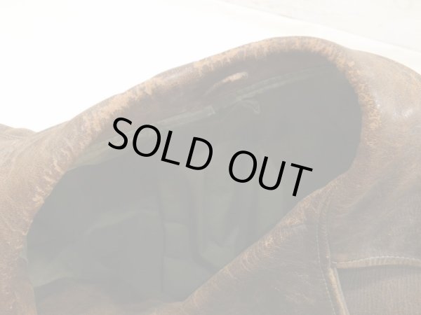 画像5: 40s SPORT TOGS ？PONY HORSE HIDE D STITCH LEATHER SPORTS JACKET (5)