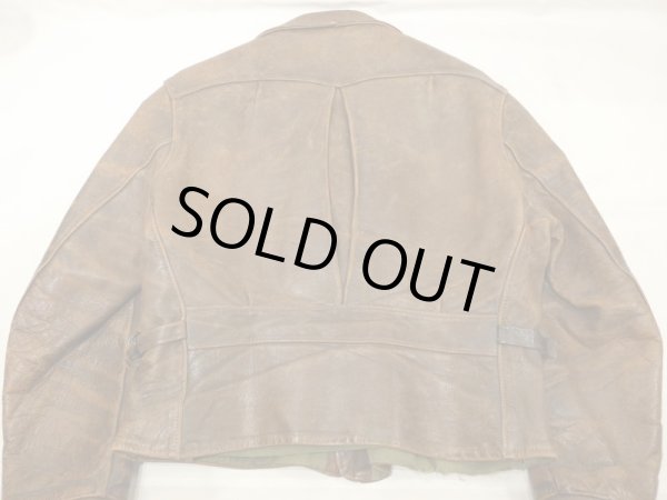 画像14: 40s SPORT TOGS ？PONY HORSE HIDE D STITCH LEATHER SPORTS JACKET (14)