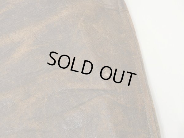 画像9: 40s SPORT TOGS ？PONY HORSE HIDE D STITCH LEATHER SPORTS JACKET (9)