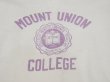 画像4: 50s UNKNOWN FRONT V SOAK COLLEGE PRINT SWEAT (4)