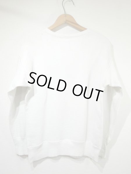 画像2: 50s UNKNOWN FRONT V SOAK COLLEGE PRINT SWEAT (2)