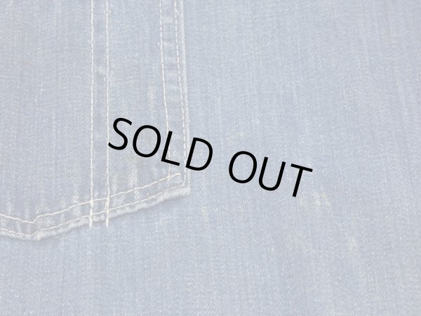 画像9: 30s Liberty ？ DENIM CHORE JACKET COVERALL with NRA CODE TAG and WESTERN COSTUME TAG (9)