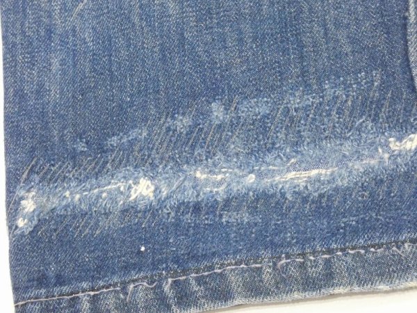 画像19: 40s MONTGOMERY WARD 101 5 POCKET DENIM PANTS with CROTCH RIVET ２ (19)