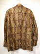 画像2: 60s Sportswear by SEARS BATIK ALL OVER PATTERN TAILORED JACKET (2)
