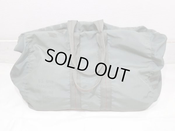画像3: 50s US NAVY USN PARACHUTE TRAVELING BAG (3)