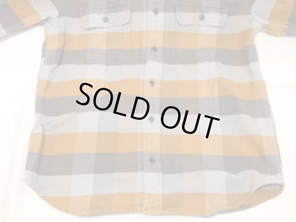 画像5: 90s 00s C.C.FILSON BLOCK CHECK HEAVY FLANNEL SHIRT (5)