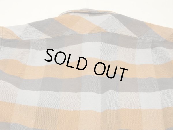 画像7: 90s 00s C.C.FILSON BLOCK CHECK HEAVY FLANNEL SHIRT (7)