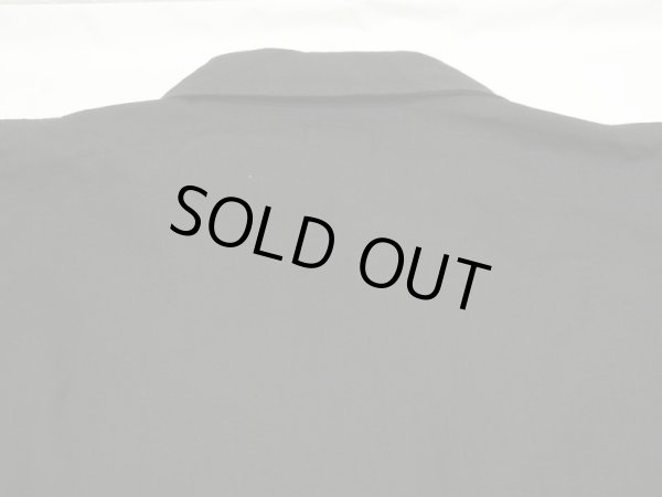 画像10: 80s US MILITARY CIVILIAN HOT WEATHER COMBAT BLACK RIP STOP BDU JACKET DEAD STOCK (10)