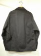 画像2: 80s US MILITARY CIVILIAN HOT WEATHER COMBAT BLACK RIP STOP BDU JACKET DEAD STOCK (2)