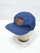 画像1: 70s 80s Levi's 6 PANEL SNAP BACK DENIM CAP (1)